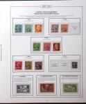 1855-2001 Collection neuve en albums AV, dont Caisse