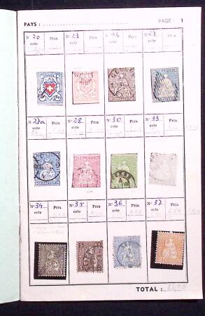 1870-1990 Small mint & used assembly incl. Switzerland,