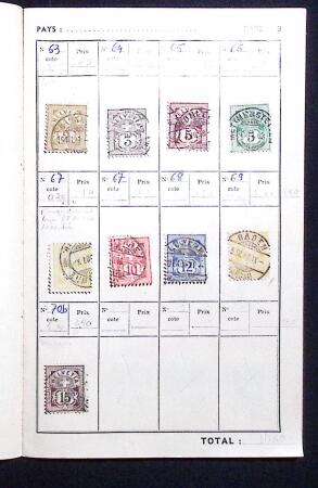 1870-1990 Small mint & used assembly incl. Switzerland,