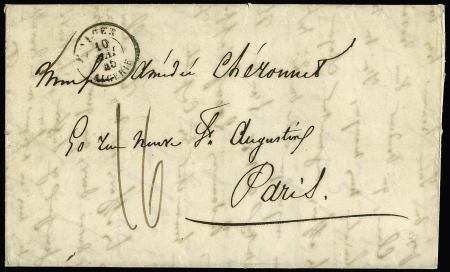 1836-1885 Joli groupe de + 50 lettres différentes