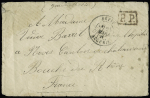 1836-1885 Joli groupe de + 50 lettres différentes