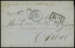 1836-1885 Joli groupe de + 50 lettres différentes