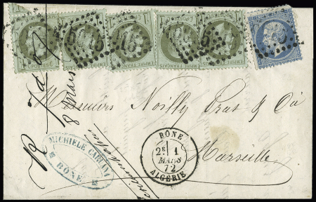 1836-1885 Joli groupe de + 50 lettres différentes