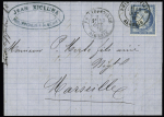 1836-1885 Joli groupe de + 50 lettres différentes
