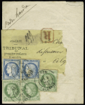 1836-1885 Joli groupe de + 50 lettres différentes