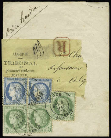 1836-1885 Joli groupe de + 50 lettres différentes