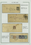 1836-1885 Joli groupe de + 50 lettres différentes