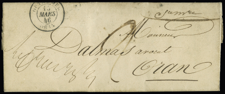 1836-1885 Joli groupe de + 50 lettres différentes