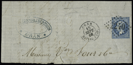 1836-1885 Joli groupe de + 50 lettres différentes