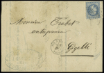 1836-1885 Joli groupe de + 50 lettres différentes