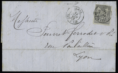 1836-1885 Joli groupe de + 50 lettres différentes