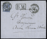 1836-1885 Joli groupe de + 50 lettres différentes