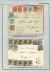 1905-1945 Joli groupe de + 185 lettres différentes,