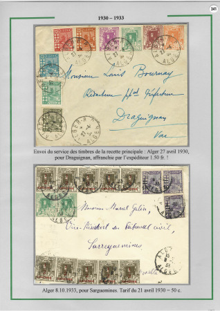 1905-1945 Joli groupe de + 185 lettres différentes,