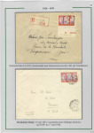 1905-1945 Joli groupe de + 185 lettres différentes,
