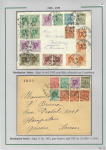 1905-1945 Joli groupe de + 185 lettres différentes,