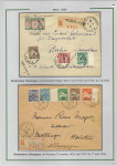 1905-1945 Joli groupe de + 185 lettres différentes,