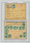 1905-1945 Joli groupe de + 185 lettres différentes,