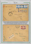 1905-1945 Joli groupe de + 185 lettres différentes,
