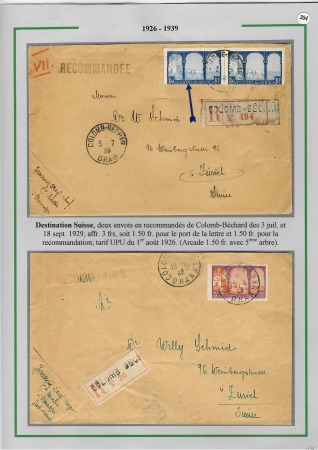 1905-1945 Joli groupe de + 185 lettres différentes,