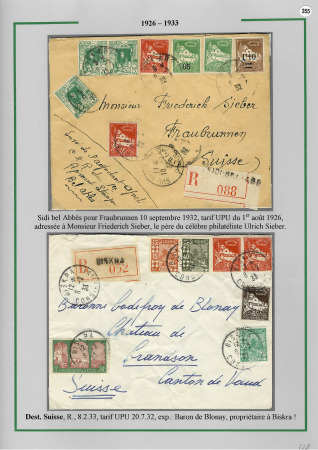 1905-1945 Joli groupe de + 185 lettres différentes,