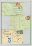 1905-1945 Joli groupe de + 185 lettres différentes,