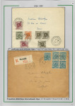 1905-1945 Joli groupe de + 185 lettres différentes,