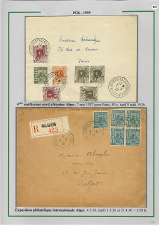 1905-1945 Joli groupe de + 185 lettres différentes,