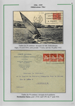 1905-1945 Joli groupe de + 185 lettres différentes,
