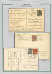 1905-1945 Joli groupe de + 185 lettres différentes,
