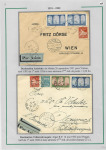 1905-1945 Joli groupe de + 185 lettres différentes,