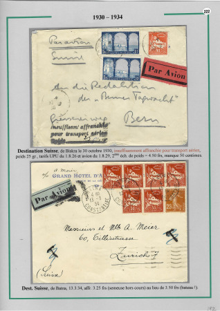 1905-1945 Joli groupe de + 185 lettres différentes,