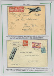 1905-1945 Joli groupe de + 185 lettres différentes,