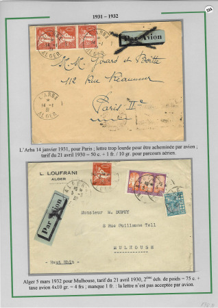 1905-1945 Joli groupe de + 185 lettres différentes,