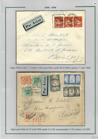 1905-1945 Joli groupe de + 185 lettres différentes,