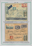 1905-1945 Joli groupe de + 185 lettres différentes,