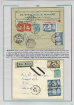1905-1945 Joli groupe de + 185 lettres différentes,