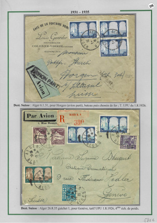 1905-1945 Joli groupe de + 185 lettres différentes,