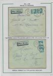1905-1945 Joli groupe de + 185 lettres différentes,