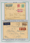 1905-1945 Joli groupe de + 185 lettres différentes,