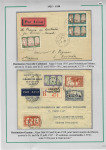 1905-1945 Joli groupe de + 185 lettres différentes,