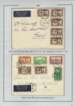 1905-1945 Joli groupe de + 185 lettres différentes,