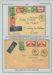 1905-1945 Joli groupe de + 185 lettres différentes,