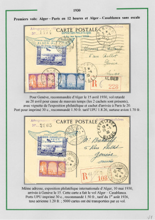1905-1945 Joli groupe de + 185 lettres différentes,