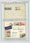 1905-1945 Joli groupe de + 185 lettres différentes,