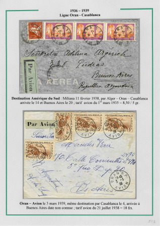 1905-1945 Joli groupe de + 185 lettres différentes,