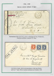 1905-1945 Joli groupe de + 185 lettres différentes,