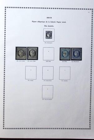 1938-2003 Collection de France en neufs, qq oblitérés