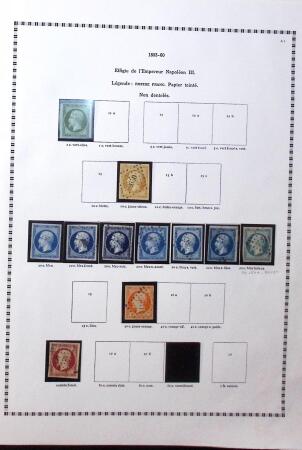 1938-2003 Collection de France en neufs, qq oblitérés
