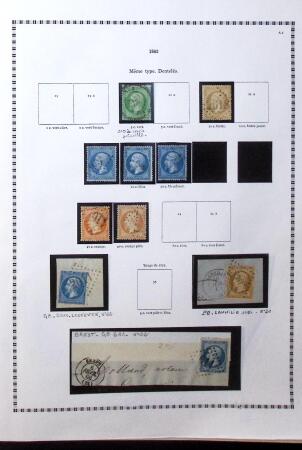 1938-2003 Collection de France en neufs, qq oblitérés